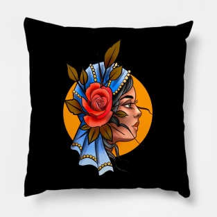 Gypsy woman Pillow