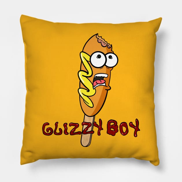 Glizzy boy Pillow by Skitz0j0e