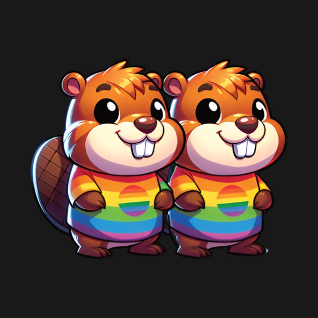 LGBT Beaver by Batracheion