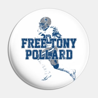 Free Tony Pollard (Variant) Pin