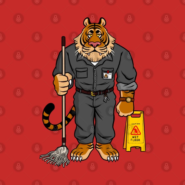 Janitor Who Is Also A Tiger by JenniferSmith