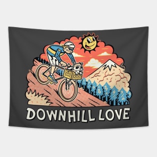 DOWNHILL LOVE Tapestry