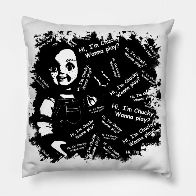 Childs Play Pillow by vanpaul54