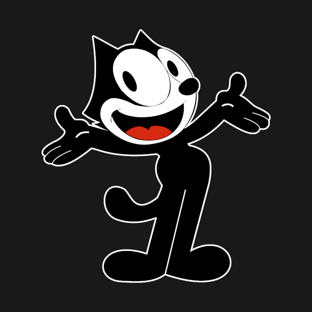 Felix the Cat - Retro Cartoon by LuisP96