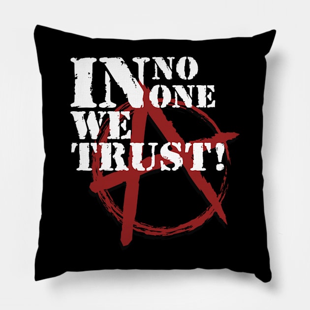 No Trust Pillow by Innsmouth