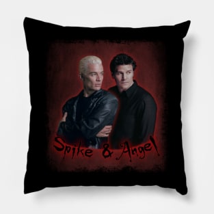 Spike & Angel Vintage Look Pillow