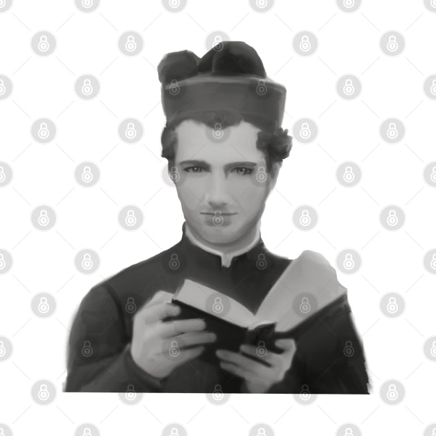 Saint John Bosco by HappyRandomArt