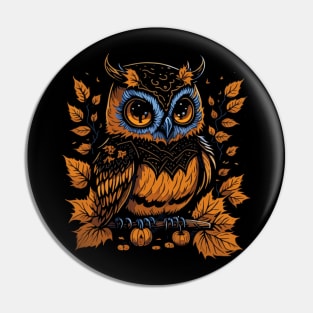 halloween owl Pin