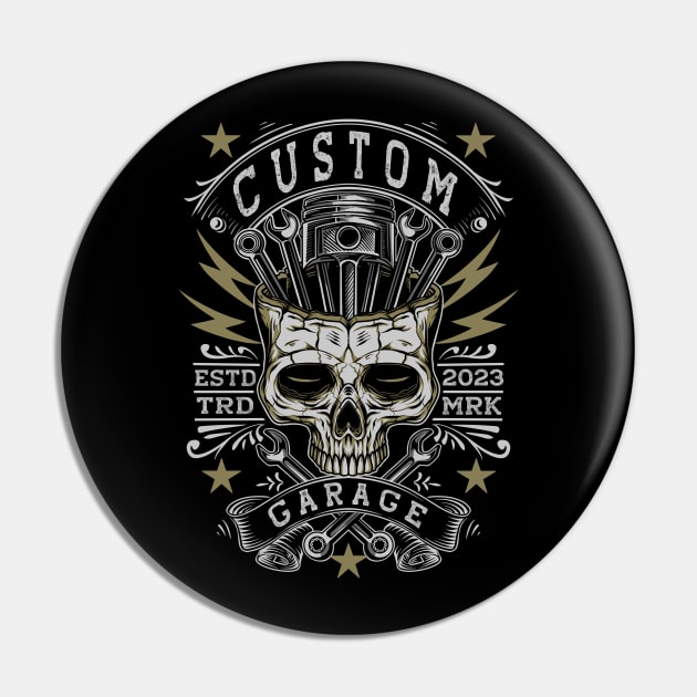 Custom Trade 2023 Pin by Tonymidi Artworks Studio