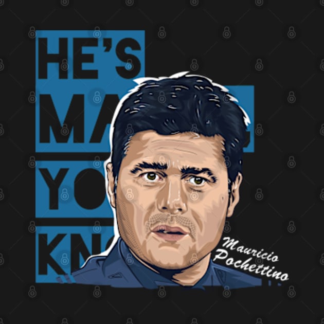 Mauricio Pochettino by Frajtgorski