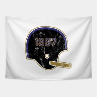 Baltimore Ravens Year Founded Vintage Helmet Tapestry