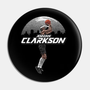 Jordan Clarkson Utah Skyline Pin