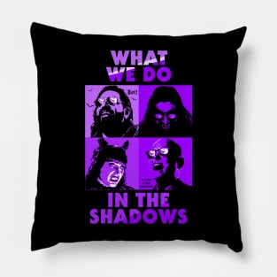 Vintage what we do in the shadows Pillow