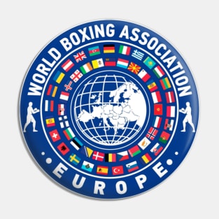 World Boxing Association Europe WBA Pin