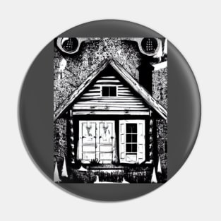 Wooden Cabin Pin