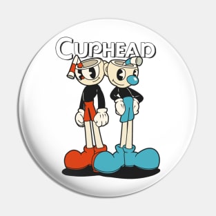 Cuphead and Mugman Pin