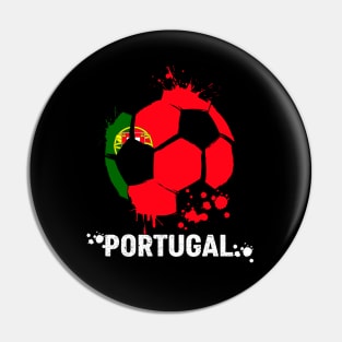 Portugal Qatar 2022 World Cup, Portugal Soccer Team 2022 Supporter Funny Portugal Flag Futbol Pin