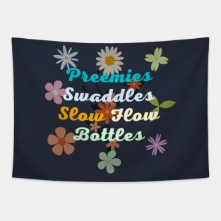 Preemies Swaddles Slow Flow Bottles Tapestry