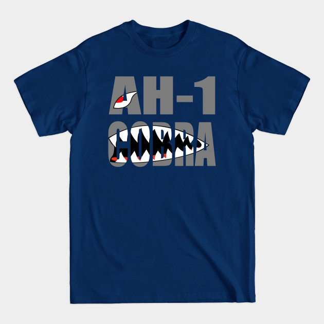 Disover AH-1 Cobra Helicopter Shark Mouth - Ah 1 Cobra Helicopter Shark Mouth - T-Shirt