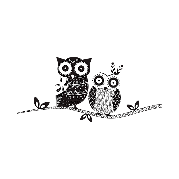 Boho Owls by Original_Badman