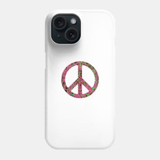 World Peace Sign Vibrant Art Graffiti Activist Phone Case