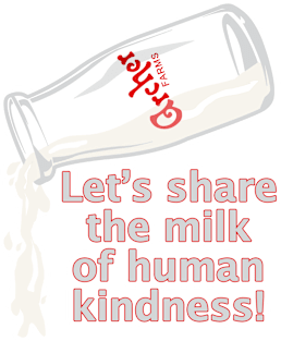 Milk if Kindness Magnet