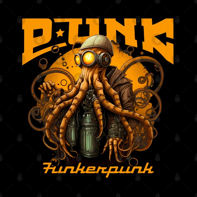 PUNK Atomic Octopus by Fuckinuts