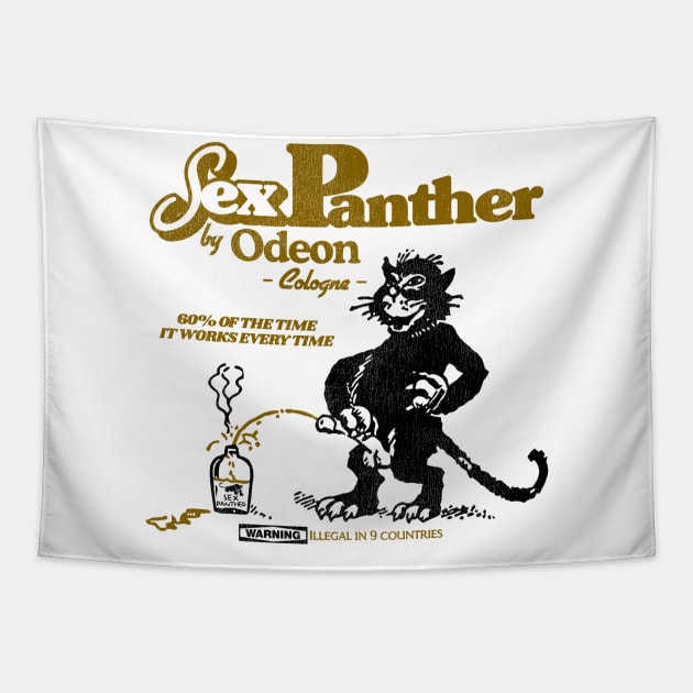 Sex Panther by Odeon Tapestry by darklordpug