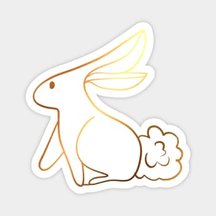 Bunny Pattern Magnet