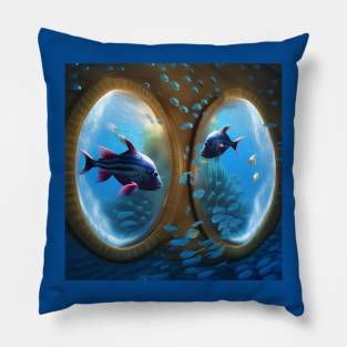 Portholes Pillow