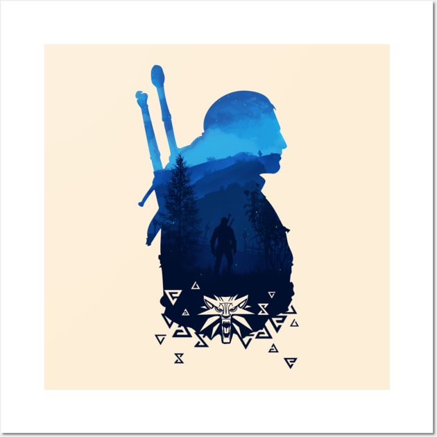 Poster The Witcher - Ciri the Swallow | Wall Art, Gifts & Merchandise 