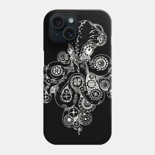 Retro Futurism Steampunk Adventure Octopus 2 Phone Case