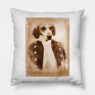 Gentleman Hound Pillow