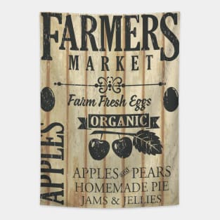 Vintage Farm market Sign #4 Tapestry