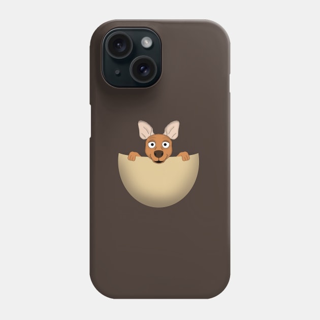 Kangaroo Pouch Phone Case by NGM