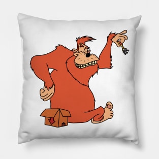 Bigfoot With the keys Pillow