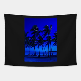 blue trees Tapestry