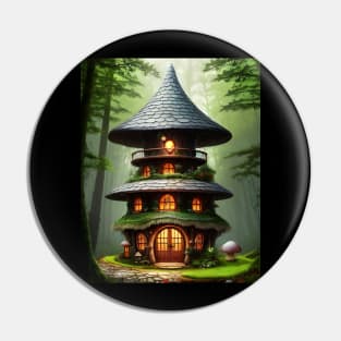 Mushroom House 03 Pin