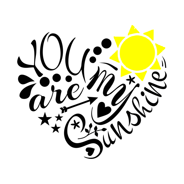 Sunshine Lettering by giantplayful