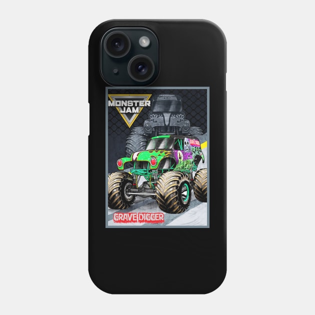 The Green Monster Phone Case by rickyrickbob