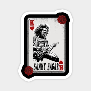 Vintage Card Sammy Hagar Magnet