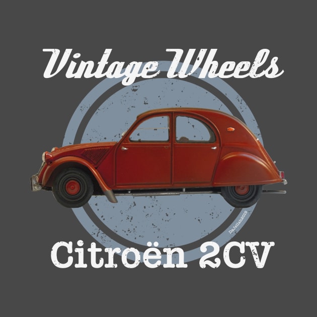 Vintage Wheels - '58 Citroën 2CV by DaJellah