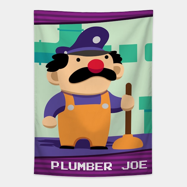 OC Do Not Steal: Plumber Joe by Harrison Public Tapestry by HarrisonPublic