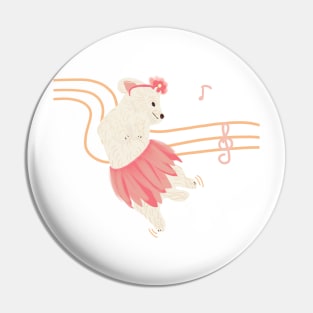 Dancing Maltipoo Pin