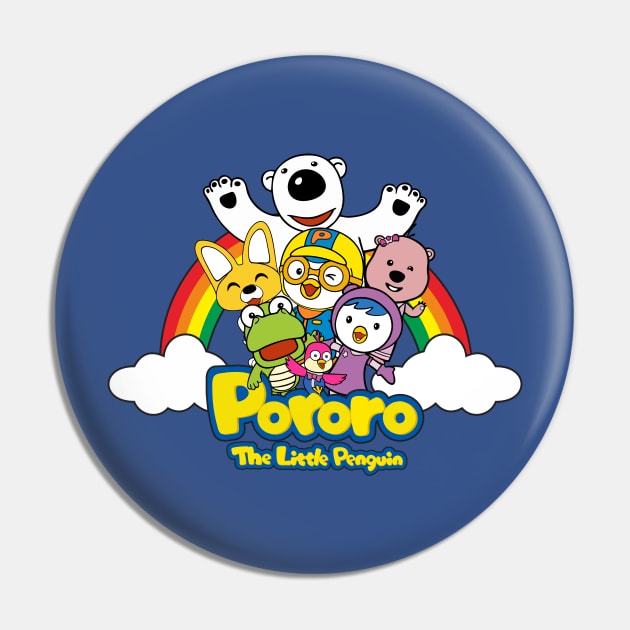 Pororo The Little Penguin Pin by Baby Kids Zone