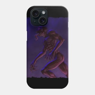 Blue Light Demon Phone Case