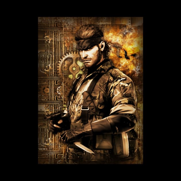 Solid Snake steampunk by Durro