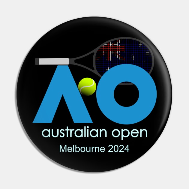 2024 Australian Open Tennis Tour Pin by bands78