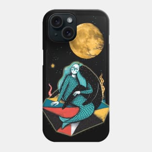 beautiful mermaids moonlight Phone Case