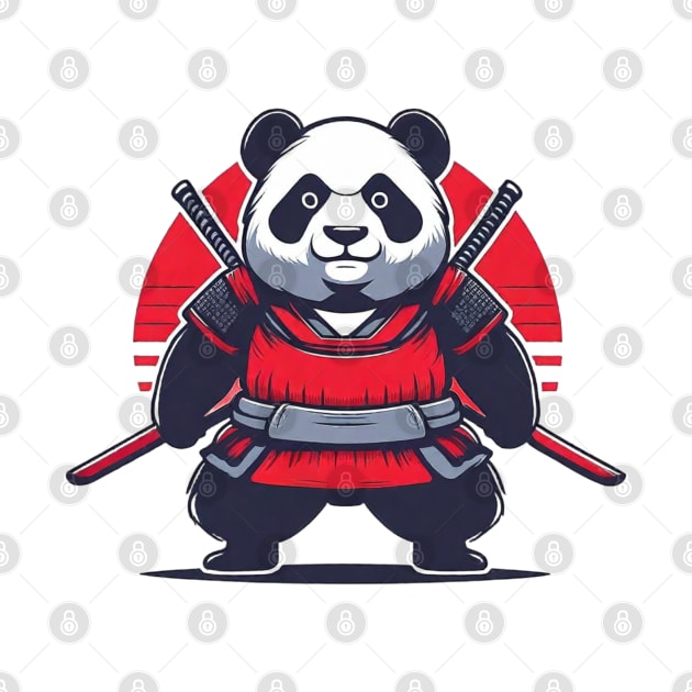 samurai panda by Rashcek